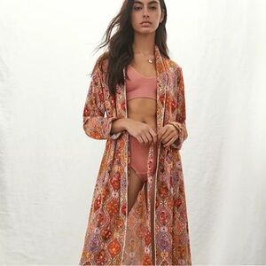 Anthropologie Farm Rio Gloria
Paisley Robe Sz XS/S